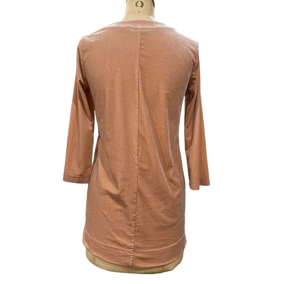 Vintage Lands End Womens Long Sleeve T-shirt Tunic Pink Long Sleeve XS - Picture 6 of 10